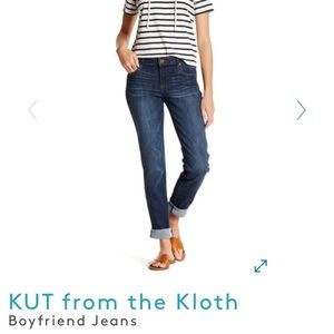 KUT from the Kloth Boyfriend Jeans NEW WITH TAGS